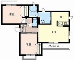 シャルム24 302 ｜ 大阪府大阪市平野区加美鞍作3丁目（賃貸アパート2LDK・3階・60.50㎡） その2