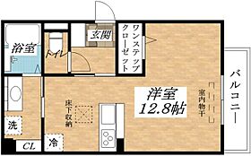 ラポート　エル 101 ｜ 大阪府大阪市平野区平野西4丁目（賃貸アパート1R・1階・33.64㎡） その2