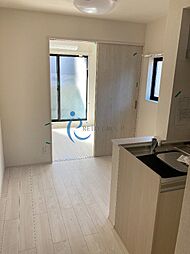 ハーモニーテラス杭全II 1階1DKのリビング/ダイニング