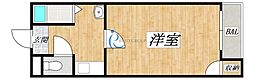 S.K.グリーンハイツ 1Kの間取図画像