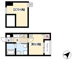 アソシエIII  ｜ 愛知県名古屋市西区名塚町3丁目88（賃貸アパート1K・1階・20.75㎡） その2