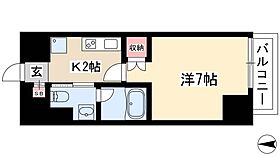 フローライト徳川  ｜ 愛知県名古屋市東区山口町16-18（賃貸マンション1K・10階・23.60㎡） その2