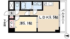 サンマール金山南  ｜ 愛知県名古屋市熱田区尾頭町2-14（賃貸マンション1LDK・8階・34.00㎡） その2