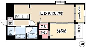 あいさきがけ  ｜ 愛知県名古屋市東区泉1丁目8-5（賃貸マンション1LDK・4階・47.45㎡） その2