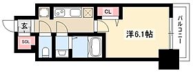 ディアレイシャス浅間町III  ｜ 愛知県名古屋市西区花の木1丁目16-15（賃貸マンション1K・8階・22.80㎡） その2