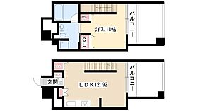 N.S.ZEAL泉  ｜ 愛知県名古屋市東区泉1丁目22-26（賃貸マンション1LDK・6階・54.69㎡） その2