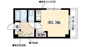 クラージュ474  ｜ 愛知県名古屋市東区東大曽根町47-4（賃貸マンション1R・2階・23.18㎡） その2