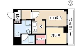 ＫＤＸ千早レジデンス  ｜ 愛知県名古屋市中区新栄1丁目49-6（賃貸マンション1LDK・6階・32.68㎡） その2