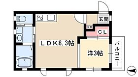 プライムIV  ｜ 愛知県名古屋市中村区大秋町2丁目76-2（賃貸マンション1LDK・2階・27.95㎡） その2