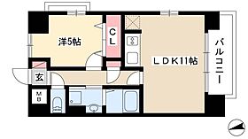 フォレスト9  ｜ 愛知県名古屋市千種区内山3丁目20-13（賃貸マンション1LDK・6階・43.35㎡） その2