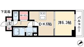 プレサンスジェネ鶴舞  ｜ 愛知県名古屋市中区千代田3丁目31-24（賃貸マンション1DK・7階・34.31㎡） その2