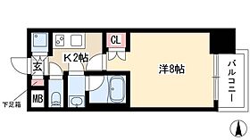 シエルブルー栄  ｜ 愛知県名古屋市中区栄4丁目3-7（賃貸マンション1K・7階・25.28㎡） その2