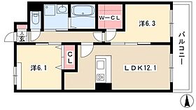 GRANDUKE 松原  ｜ 愛知県名古屋市中区松原2丁目9-22（賃貸マンション2LDK・4階・57.66㎡） その2