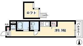 joule則武  ｜ 愛知県名古屋市西区菊井1丁目3-11-3（賃貸マンション1R・4階・20.70㎡） その2