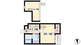 プレジール　黄金  ｜ 愛知県名古屋市中川区愛知町44-6-2（賃貸アパート1K・1階・22.00㎡） その2