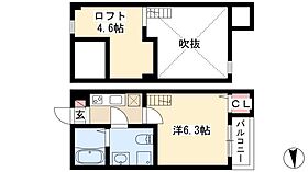 ヴィルシーナ  ｜ 愛知県名古屋市中川区五女子2丁目4-14（賃貸アパート1K・2階・21.62㎡） その2