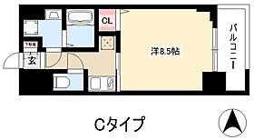 S-RESIDENCE平安通  ｜ 愛知県名古屋市北区御成通3丁目1（賃貸マンション1K・12階・27.46㎡） その2