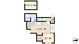 Loft10名駅  ｜ 愛知県名古屋市中村区太閤5丁目14-7（賃貸アパート1LDK・2階・31.05㎡） その2