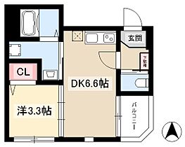 ハーモニーテラス北畑II  ｜ 愛知県名古屋市中村区北畑町1丁目13-2(地番)（賃貸アパート1DK・3階・26.05㎡） その2