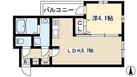 MOVE山王WEST  ｜ 愛知県名古屋市中川区柳堀町2-12（賃貸アパート1LDK・2階・32.61㎡） その2