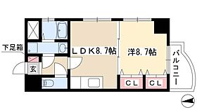 アビタシオン葵  ｜ 愛知県名古屋市中区葵2丁目14-23（賃貸マンション1LDK・4階・42.03㎡） その2