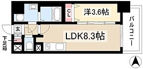 SOLメイクス浄心天神山  ｜ 愛知県名古屋市西区花の木3丁目19-11（賃貸マンション1LDK・3階・30.78㎡） その2