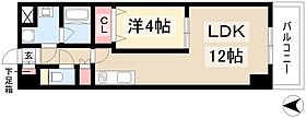 インセンス名駅  ｜ 愛知県名古屋市西区那古野2丁目23-12（賃貸マンション1LDK・5階・40.13㎡） その2