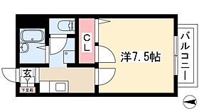 セレクトハウス  ｜ 愛知県名古屋市千種区田代町字蝮池上108-44（賃貸アパート1K・2階・24.50㎡） その2