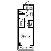 パークサイド錦I  ｜ 愛知県名古屋市中川区愛知町40-27（賃貸アパート1K・1階・23.25㎡） その2