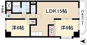 ロイヤルマンション横井  ｜ 愛知県名古屋市中村区横井2丁目10（賃貸マンション2LDK・3階・62.00㎡） その2