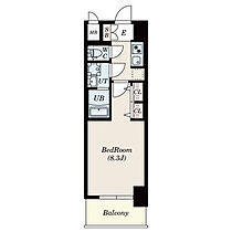 S-RESIDENCE名駅West  ｜ 愛知県名古屋市中村区亀島1丁目6-13（賃貸マンション1K・2階・26.13㎡） その2