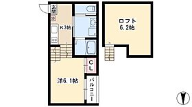 ブリリオ  ｜ 愛知県名古屋市中村区松原町5丁目112-1（賃貸アパート1K・2階・21.60㎡） その2