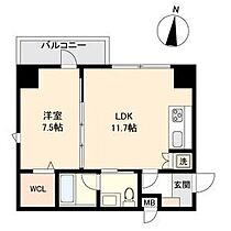 パークフラッツ新栄  ｜ 愛知県名古屋市中区新栄1丁目4-24（賃貸マンション1LDK・9階・45.44㎡） その2