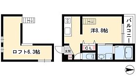 Ferveur本陣  ｜ 愛知県名古屋市中村区森末町3丁目66-2（賃貸アパート1K・2階・22.93㎡） その2