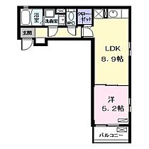 カーサ川前  ｜ 愛知県名古屋市中川区川前町169（賃貸アパート1LDK・2階・36.50㎡） その2