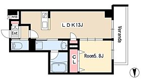 Urban　Cloud　Izumi  ｜ 愛知県名古屋市東区泉3丁目8-1（賃貸マンション1LDK・6階・43.33㎡） その2