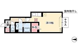 間取図画像 ワンルーム