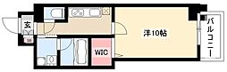 SOU大須 1Kの間取図画像