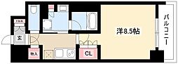 OKBアヴェニール菊井町 1Kの間取図画像