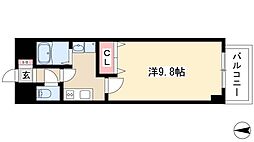 プラーチド2 1Kの間取図画像