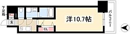 CRESTTAPP金山 1Kの間取図画像