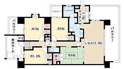 aLATO白壁東 4LDKの間取図画像