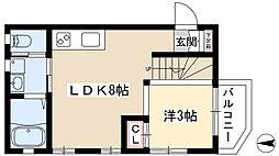 プライム4 1LDKの間取図画像