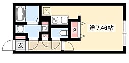 quador名古屋駅 ワンルームの間取図画像