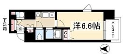 プレサンス名古屋駅前 1Kの間取図画像