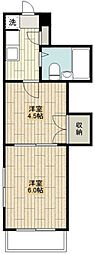 リアライズふじみ野 2Kの間取図画像