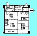 アパートメントTK5階13.3万円