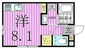 東京都足立区扇３丁目（賃貸アパート1R・2階・20.70㎡） その2