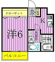 東京都足立区東伊興２丁目（賃貸アパート1K・2階・24.84㎡） その2