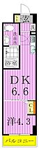 東京都足立区梅島１丁目（賃貸マンション1DK・3階・26.10㎡） その2